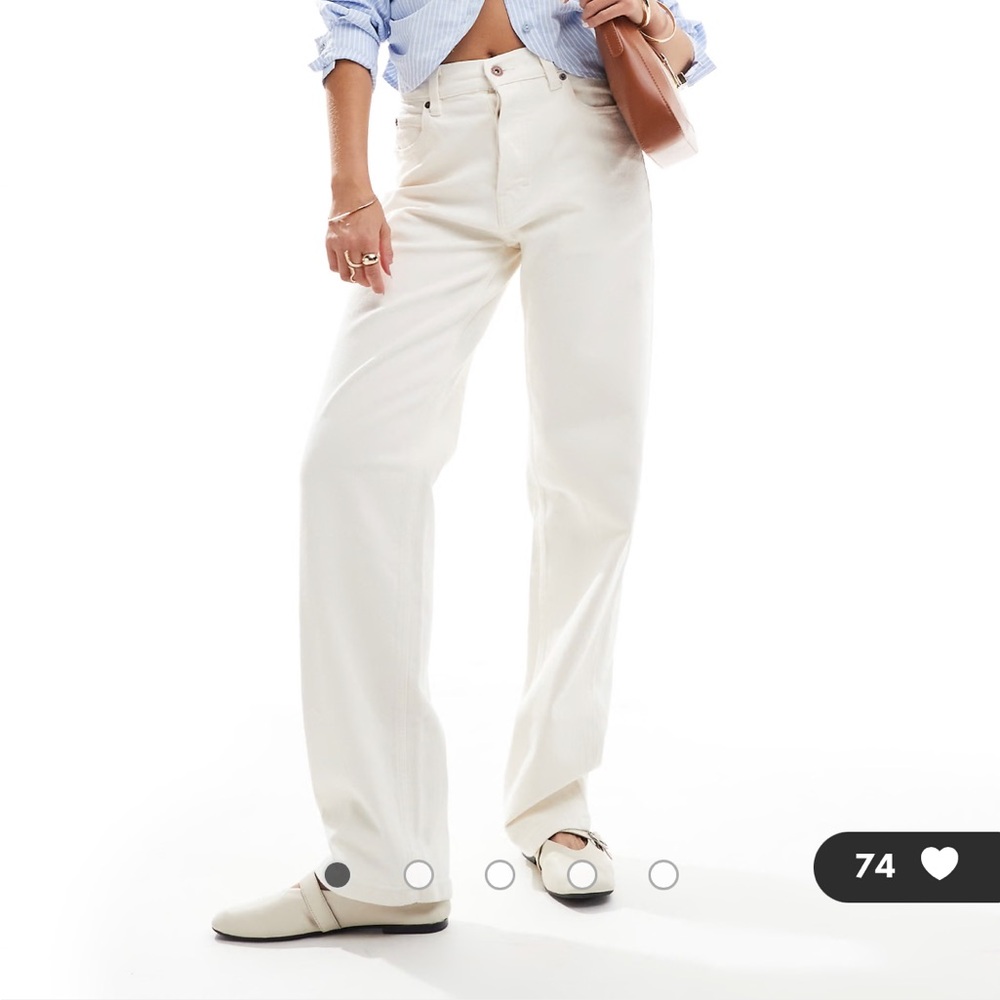 BRAND NEW Dickies Thomasville denim pants in white